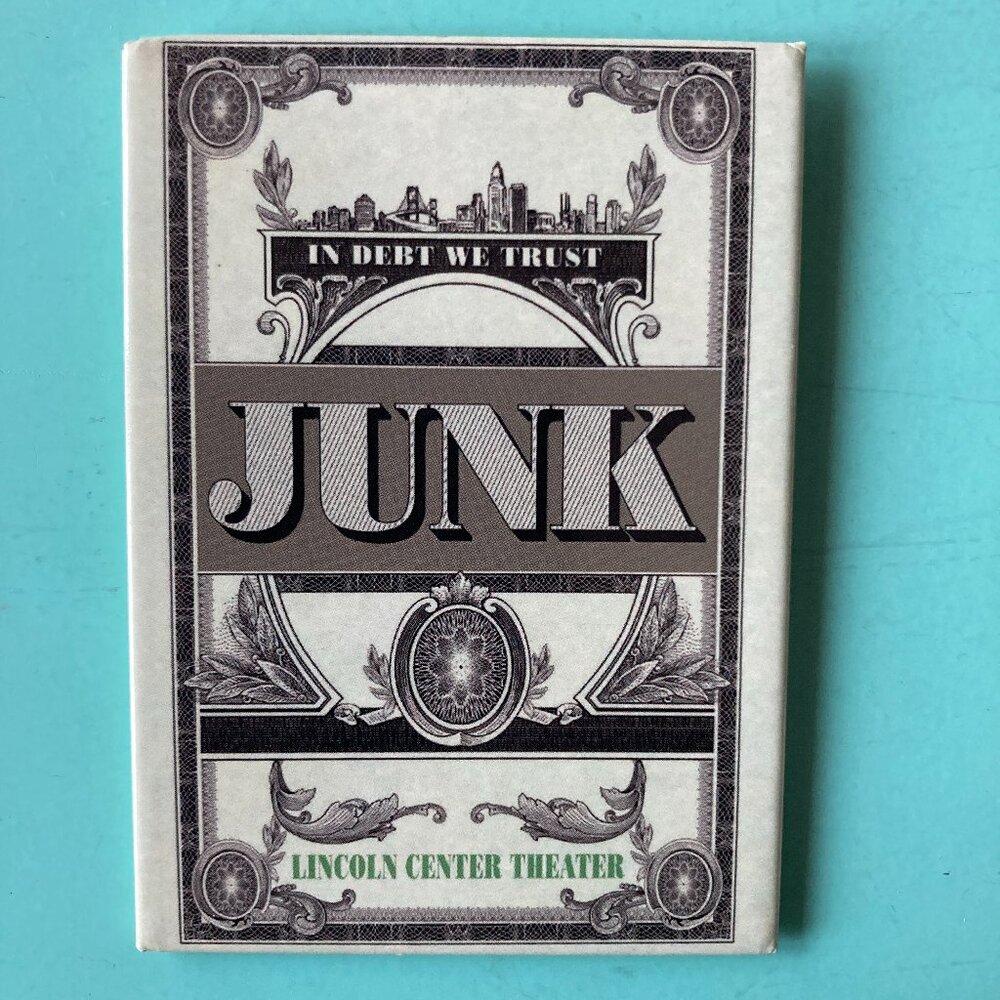 Magnet from the Play JUNK Lincoln Center Theater 2017 Staring Steven Pasquale